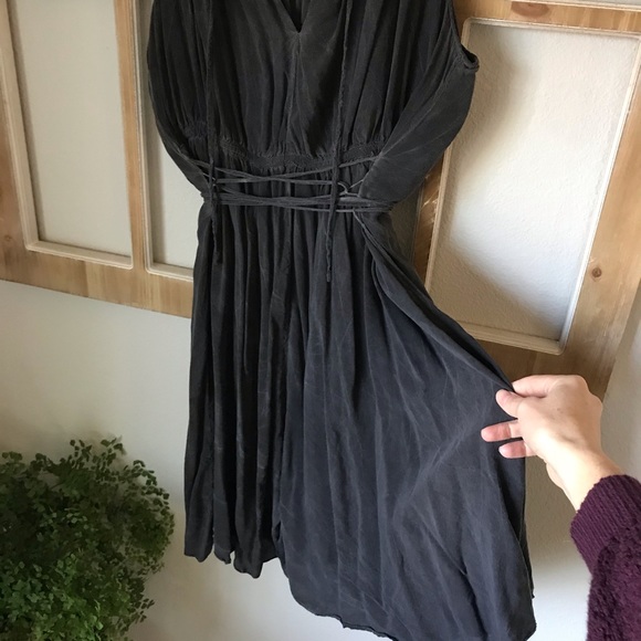 Converse Black Mid Length Skater Dress - Picture 6 of 6